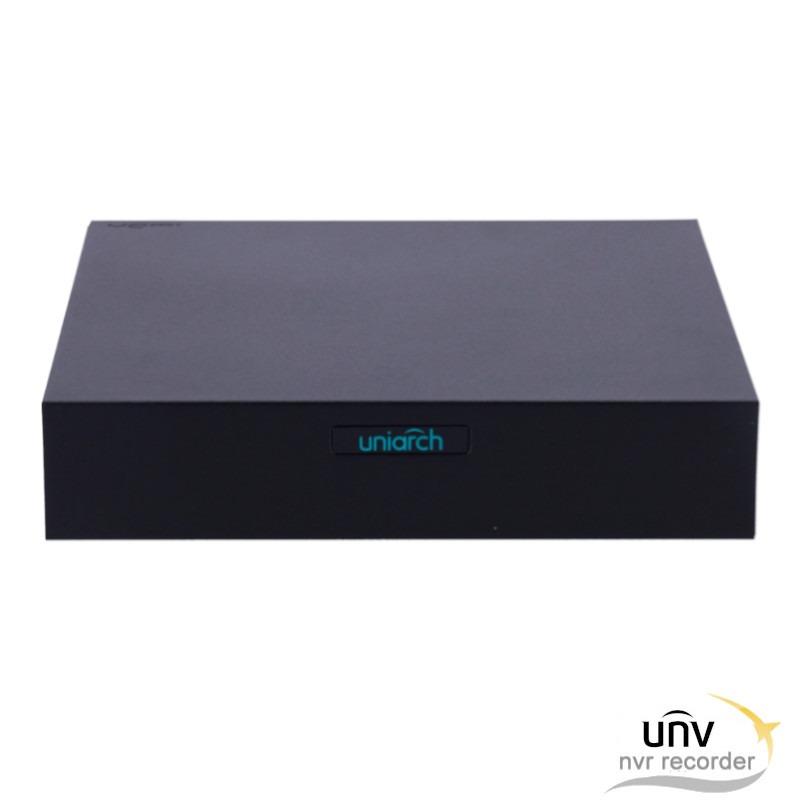 Uniview Uniarch 8-Kanaals PoE NVR tot 6MP – UV-NVR-108S3-P8-ECO