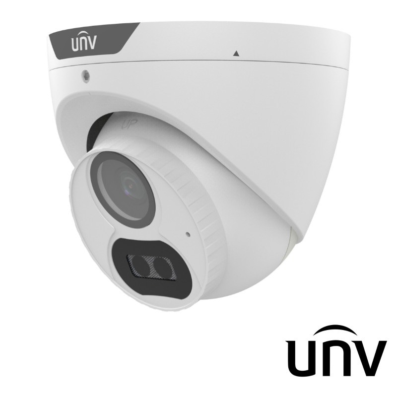 Uniview 4MP 4in1 dome camera - starlight - microfoon - 40m - 2,8mm - UV-T124-AF28LM