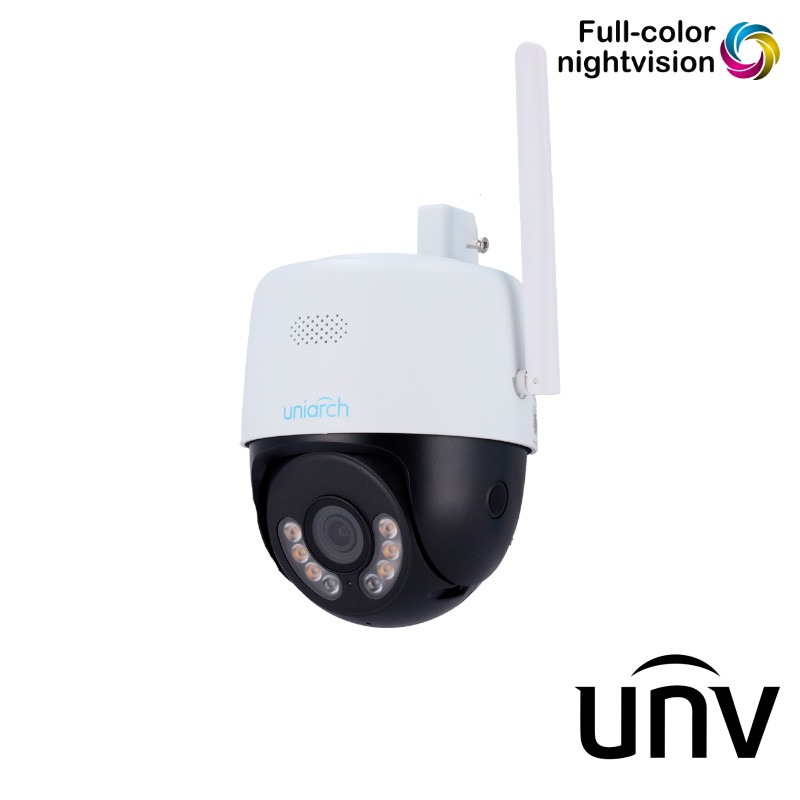 Uniarch PT Wi-Fi speed dome camera 3MP IR & wit licht – UV-UHO-P1H-M3F4D