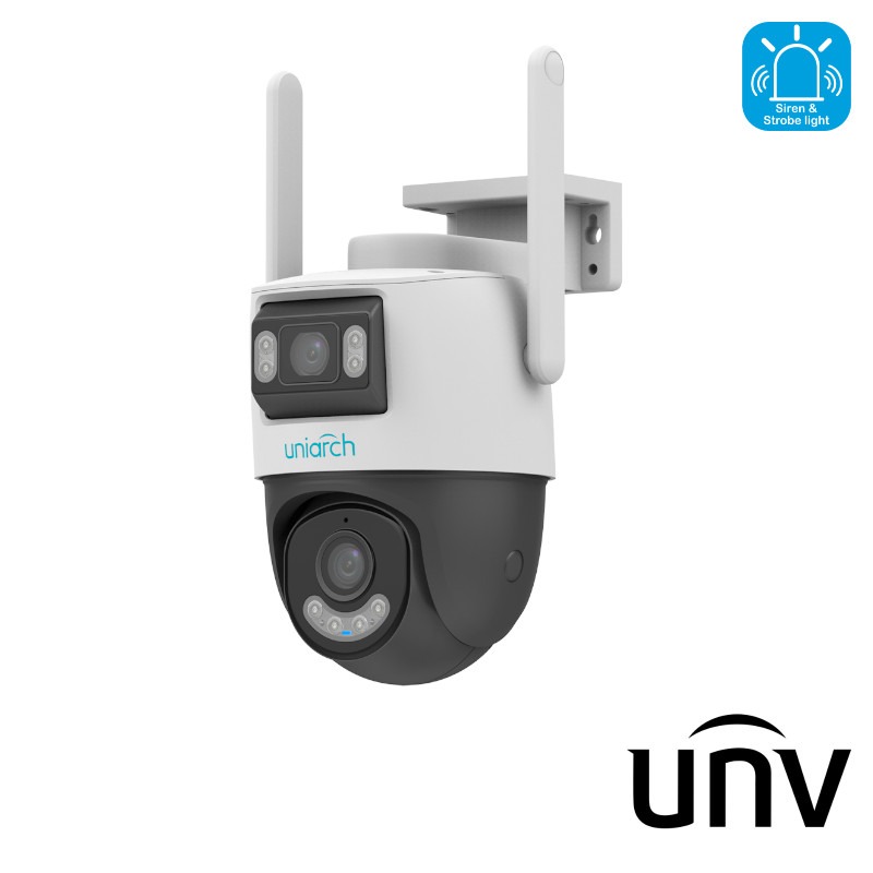 Uniarch Dual-Lens PTZ Wi-Fi Camera 3MP – UV-UHO-P2S-M33F34