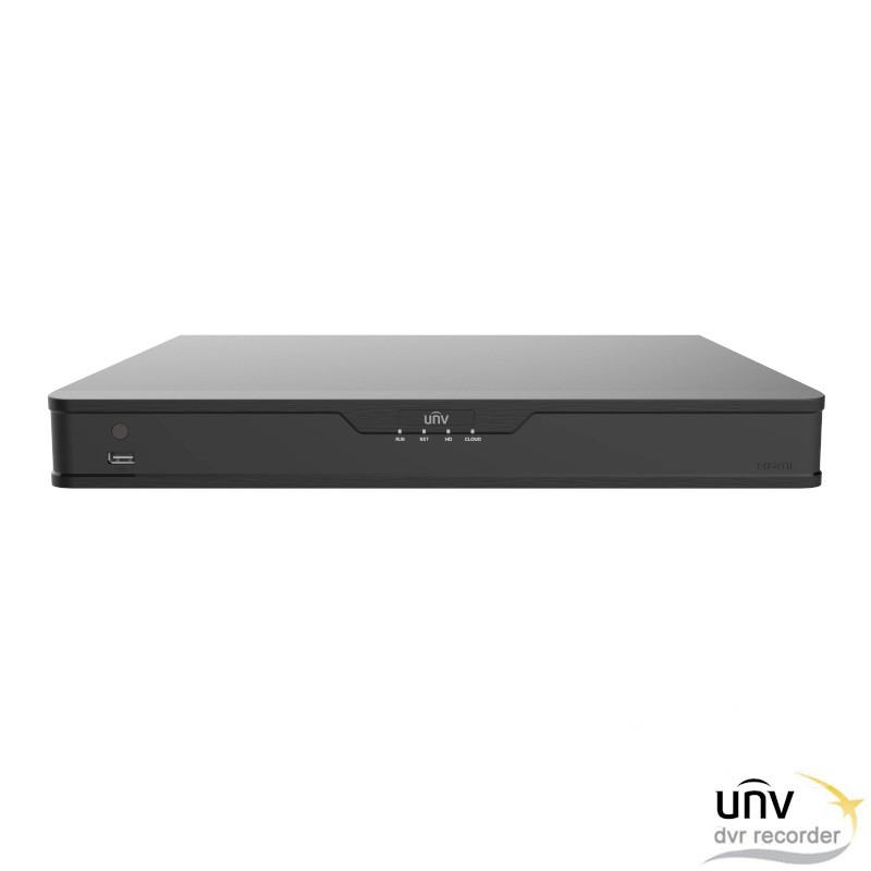 Uniview 4K 5in1 XVR recorder - 16 kanaals + 8 IP kanalen - UV-XVR302-16Q3