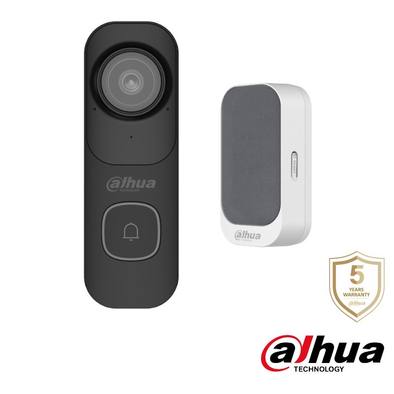 Dahua 4MP wifi deurintercom kit - Audio - SMD - incl. Gong - VDKP01-BG