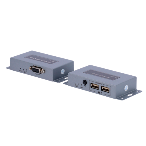 VGA KVM Extender – VGA + USB Verlenger tot 100 Meter via UTP - VGA-KVM-EXT