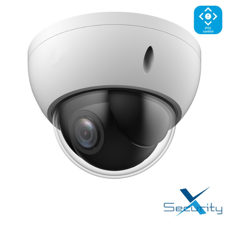 X-Security 4MP bestuurbare IP camera - 4x zoom - Starlight - SD-kaart slot - IPSD4604H-4P