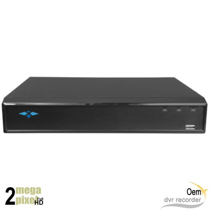 X-Security Full HD 5in1 XVR - 4 kanaals + 1 IP kanaal - WizSense - audio - XVR3104-HV