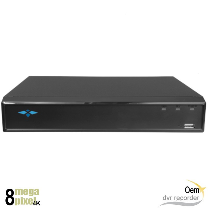 X-Security 4K 5in1 XVR - 8 kanaals + 8 IP kanalen - SMD plus - XVR6108S-4KL-2AI