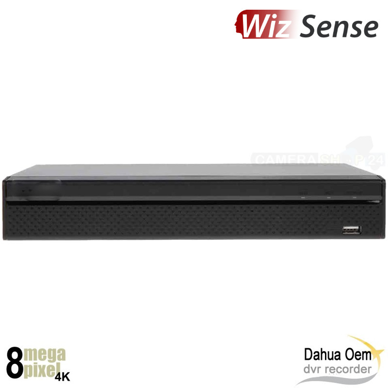 Dahua OEM WizSense 4K 16 kanaals XVR recorder voor 16 camera's - XVR6116ASQ