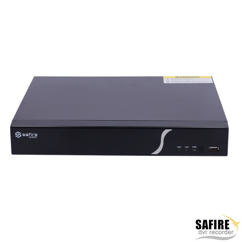 Safire Smart 4K XVR recorder - 4 kanaals + 2 IP kanalen - SMD - audio - XVR8104A-HU